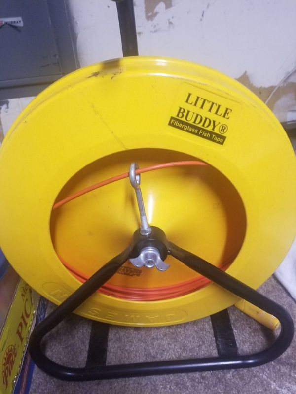 Jameson 10316250 Little Buddy Electrical Fish Tape Duct Rodder with