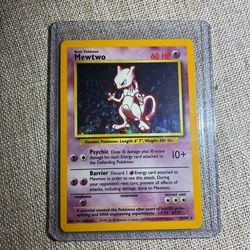 Pokemon Base Set Mewtwo