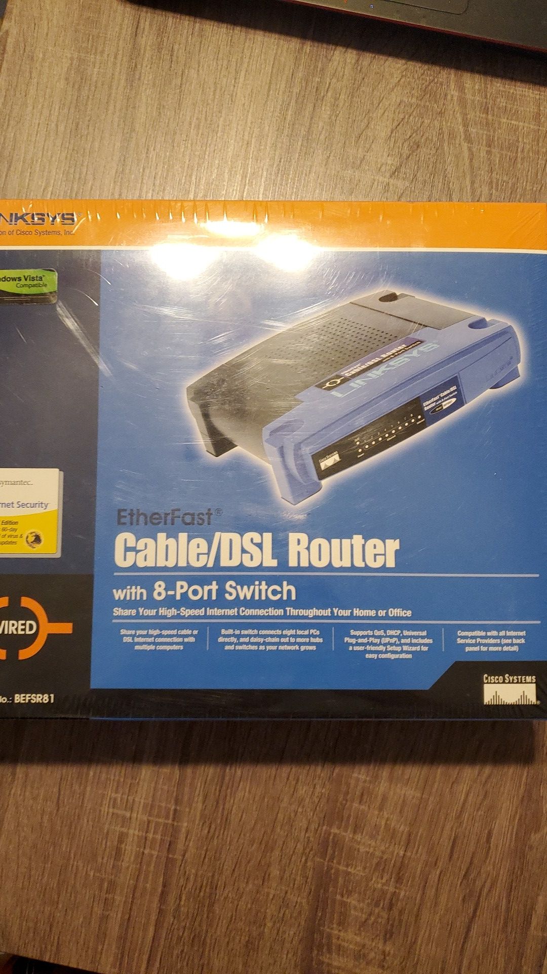 Linksys router - brand new