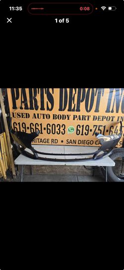 2012-2015 TESLA MODEL S FRONT BUMPER OEM