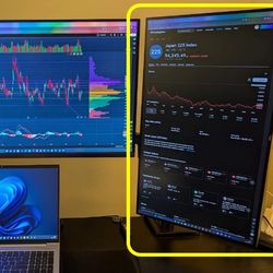 Dell U2190D 27" monitor with stand and box