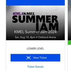Summer Jam Ticket 