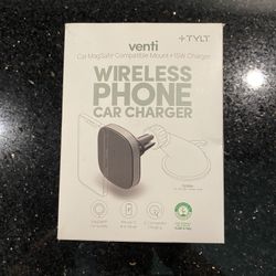 TYLT Venti Duo Car MagSafe 15W Charger for iPhone & AirPods NEW