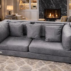 couch (77"L x33"D x29" H)