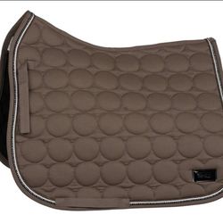HORZE Marquess Quilted Quick-Dry Dressage Saddle Pad with Crystal Trim