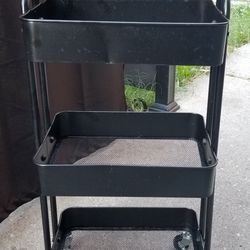 THREE SHELF TROLLY 