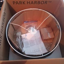 Park Harbor Bankloft 20" Wide 4 Light Chandelier