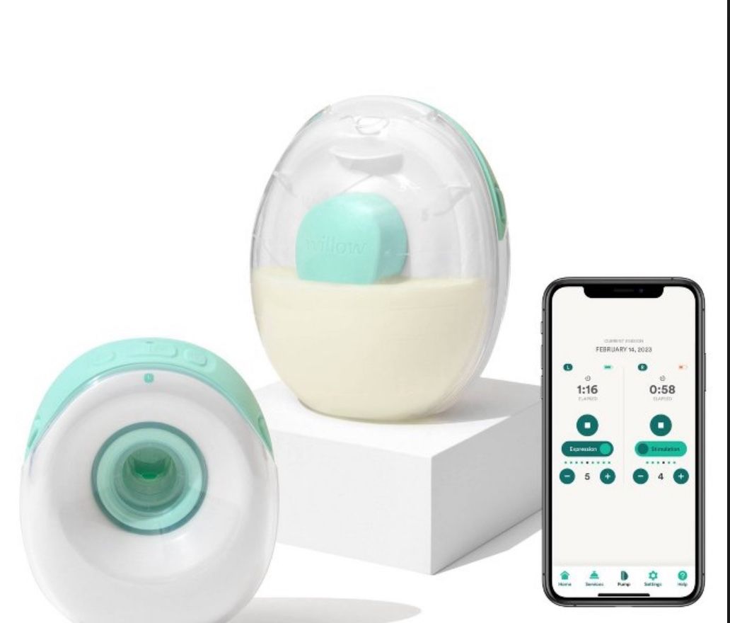 Willow Go Wearable Double Electric Breast Pump New In Box Never Opened