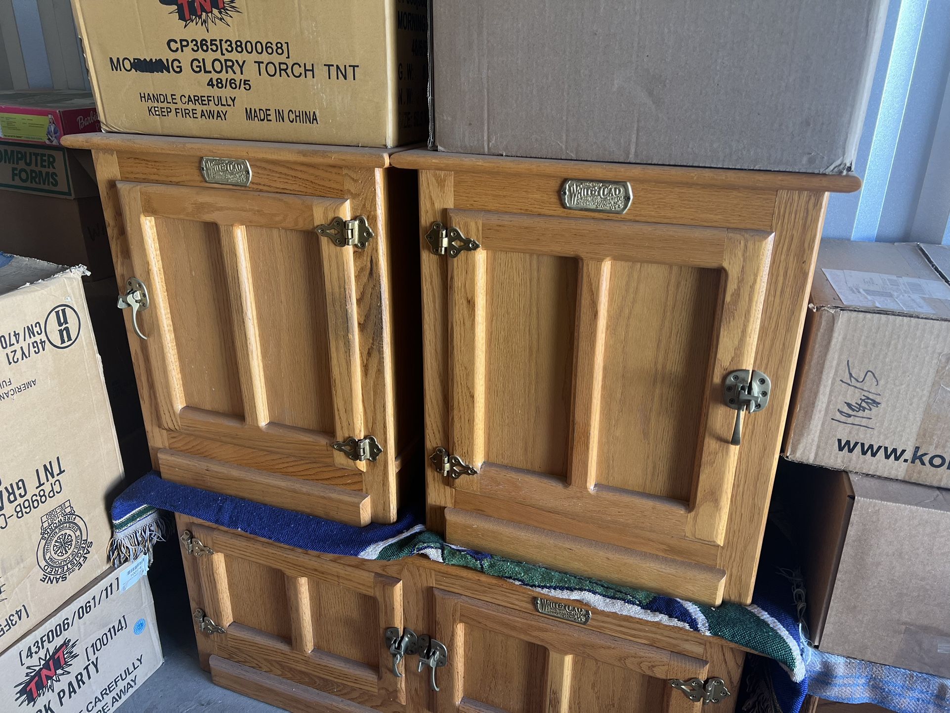 Solid Oak Coffee And End Tables