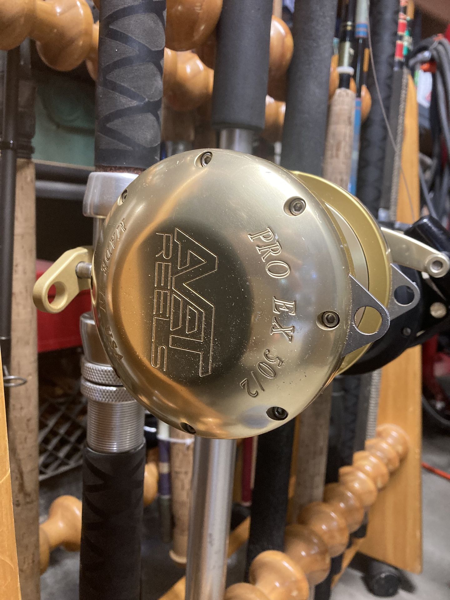 Bigfish Combo Avet Two Speed With Custom Railrod