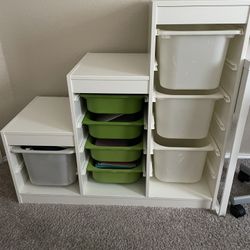 Ikea toys storage with boxes 