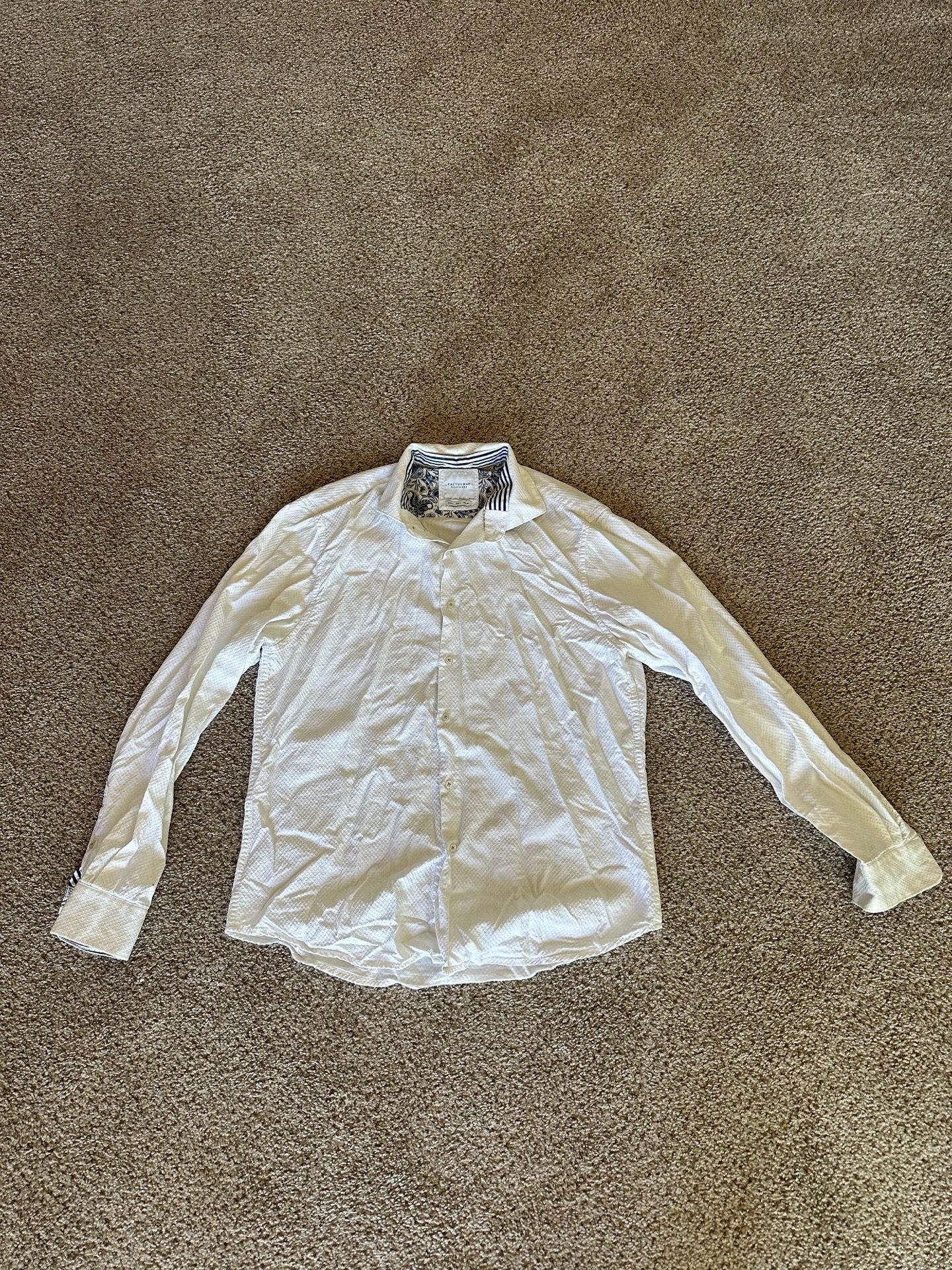 Cactus Man Ricky Singh Men’s Sz L Long Sleeve Button Up Shirt