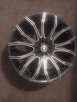 (4) Universal 20 inch R and R  Rims