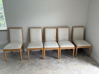 Set of 6Upholstered Dining Chairs