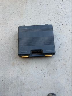 Portable camp stove with case