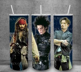 Brand New Johnny Depp Tumbler 