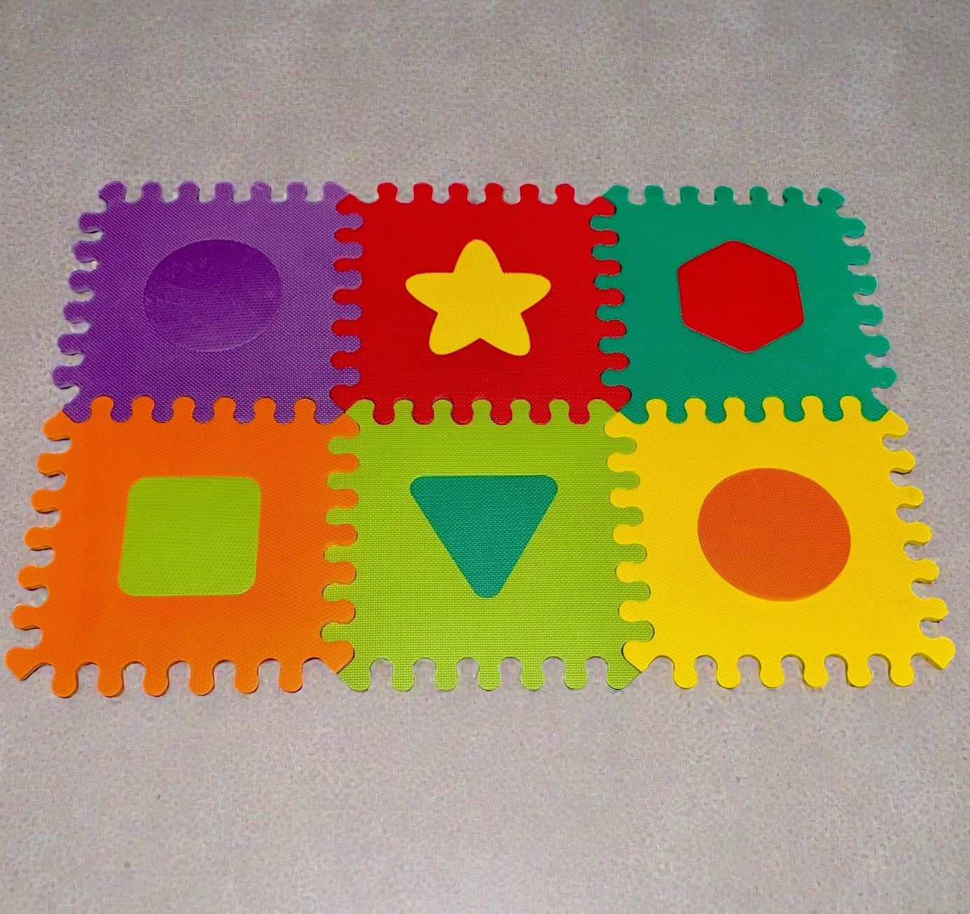 Infantino Foam Puzzle Mat (6 Pieces