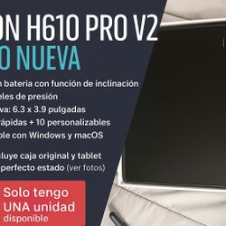 🎨 Huion H610 Pro V2 — COMO NUEVA