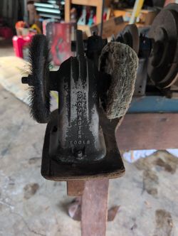 Antique Shopmaster Tools Wood Working Station