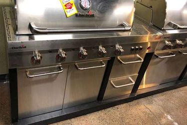 MEDALLION SERIES™ MODULAR OUTDOOR KITCHEN TRU-INFRARED™ 5-BURNER GAS GRILL (Model:(contact info removed)18) NL1V
