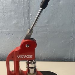 VEVOR Red Button Maker Machine