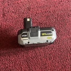 Ryobi 18v Battery 4.0 Hp