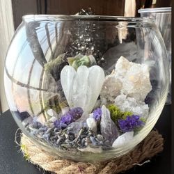 Handmade Geode Terrarium 