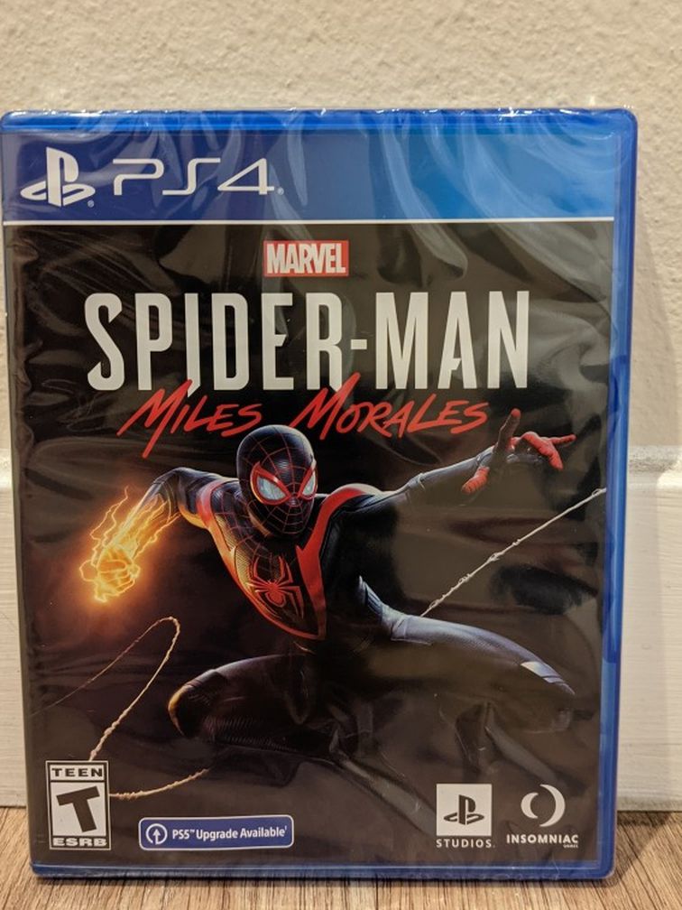 Spider-Man Miles Morales PS4 With Free PS5 Upgrade