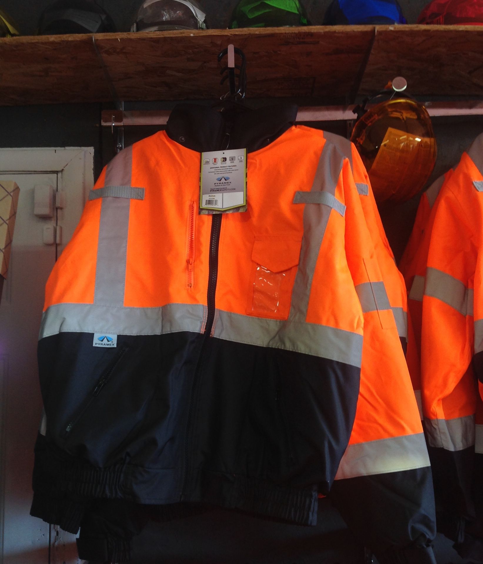 Class 3 High Visibility Safety Jacket with Removable Fleece