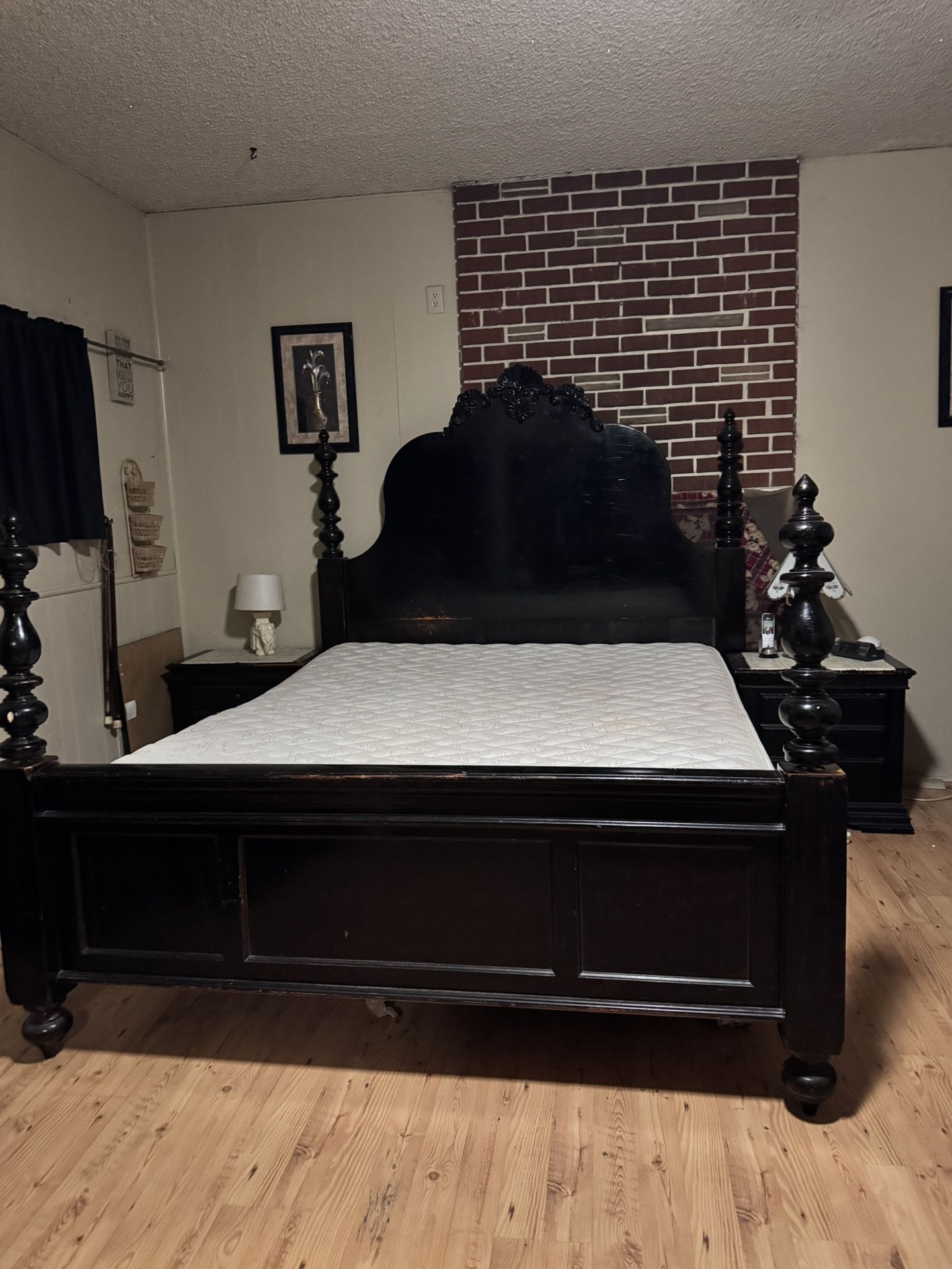 Wooden Bed frame Cali King