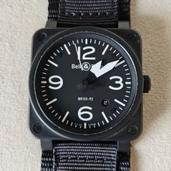 Bell & Ross BR03-92 Automtic Swiss watch full set