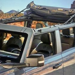 2023 Ford Bronco Soft Top With Side Curtains,