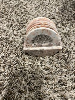 Chichenitza Marble Coasters - Mayan