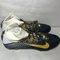 Nike Vapor Untouchable 2 PF 835646 427 Size 15 Navy Gold White Football Cleats for Sale in Atlanta GA OfferUp