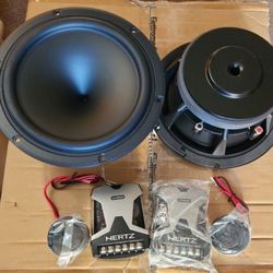 Thunder Audio H-800CS 8" 150W RMS 2 Way Component Set 300W Max 4 Ohm PAIR