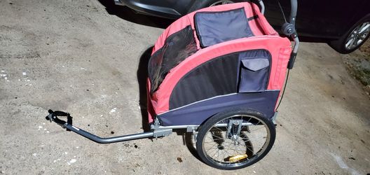 Bicycle trailer stroller