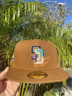 Padres Vintage Floral Fitted 7 1/4