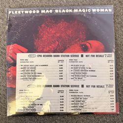 Fleetwood Mac Black Magic Woman Promo vinyl record album