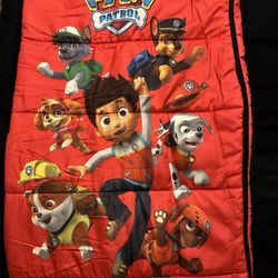 Paw Patrol Youth Sleeping Bag With Carry Bag