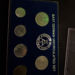 East German Uncirculated Set 