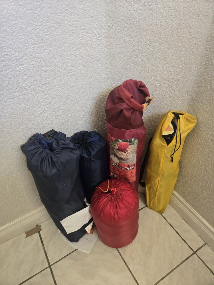 Camping Set Up For 2 Kids