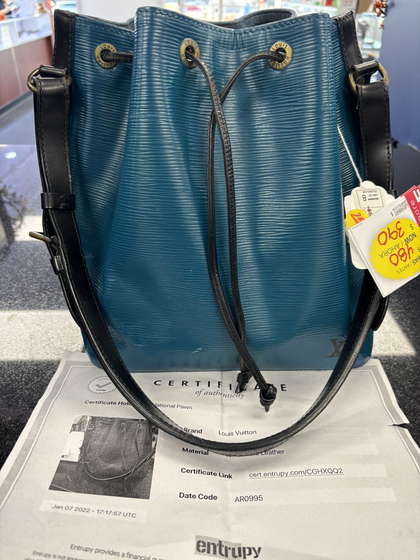 Louis Vuttion Epi Electric Leather