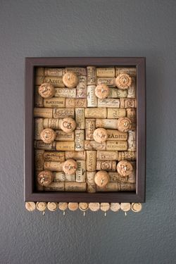 Cork jewelry display/holder