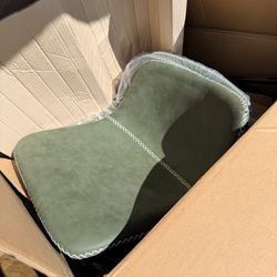 Green barstools