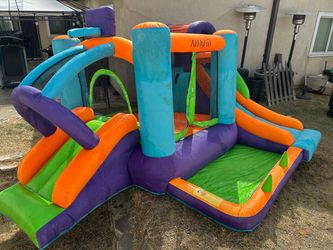 AIRMYFUN BOUNCE HOUSE FOR KIDS AND TODDLER INFLATABLE BOUNCY CASTLE WITH BLOWER JUMPING HOUSE WITH SLIDE