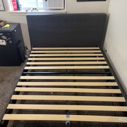 Queen Bed Frame (with Mattress) 