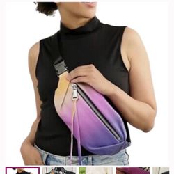 Aimee Kestenberg Leather Milan Convertible Belt Bag Ombré