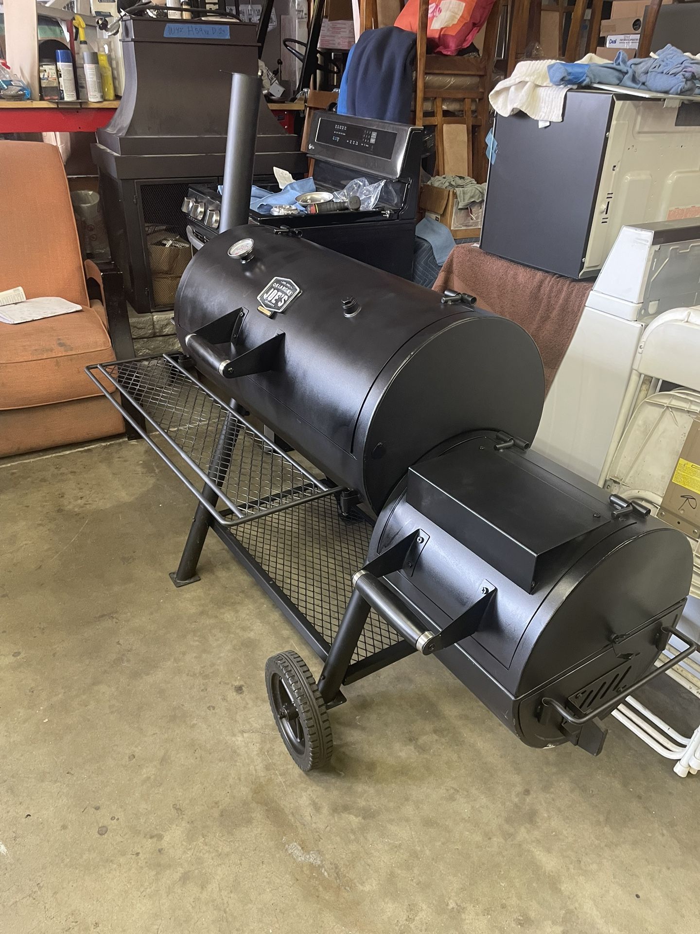 Bbq Grill Oklahoma Joes Charcoal /smoker