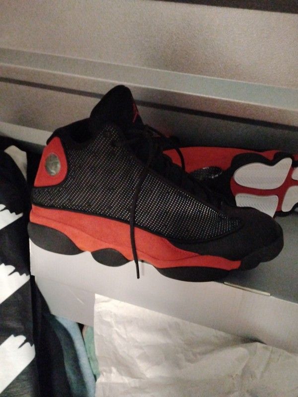 Jordan 13 Red And Black Size 11