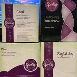 Scentsy Three New 1 Used Once